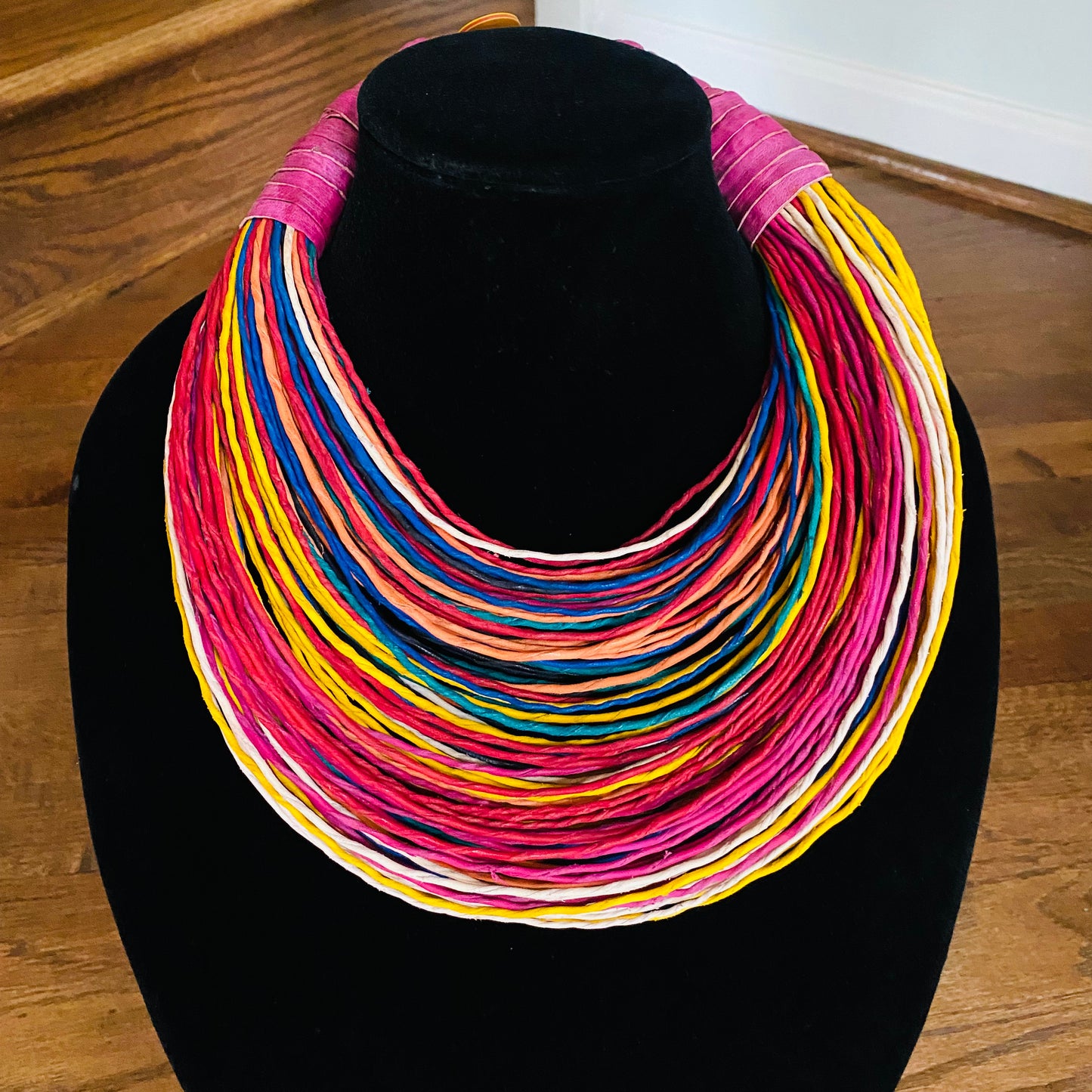 Raffia Necklaces