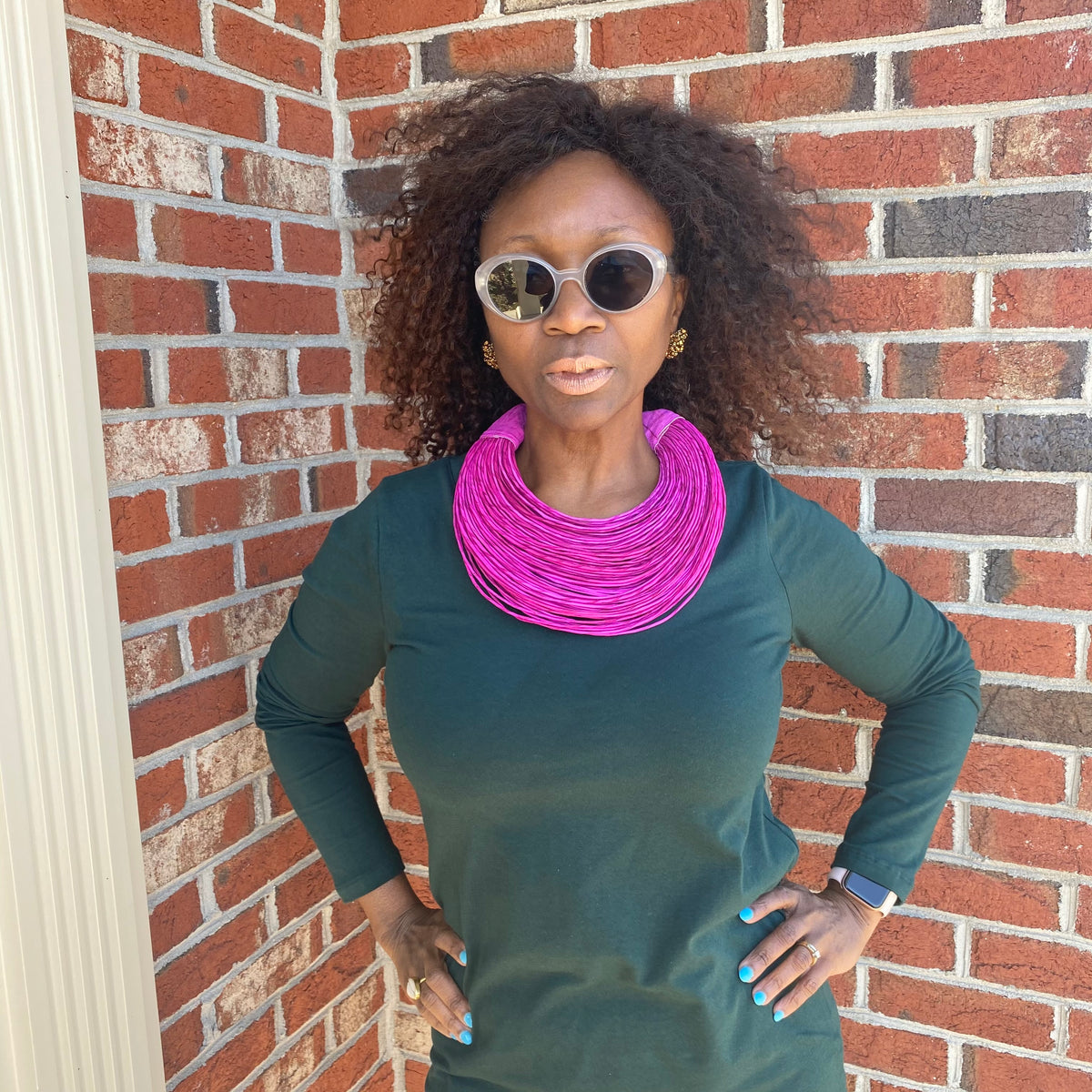 Raffia Necklaces – view 2