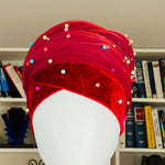 Load image into Gallery viewer, Velvet Turban Headwrap

