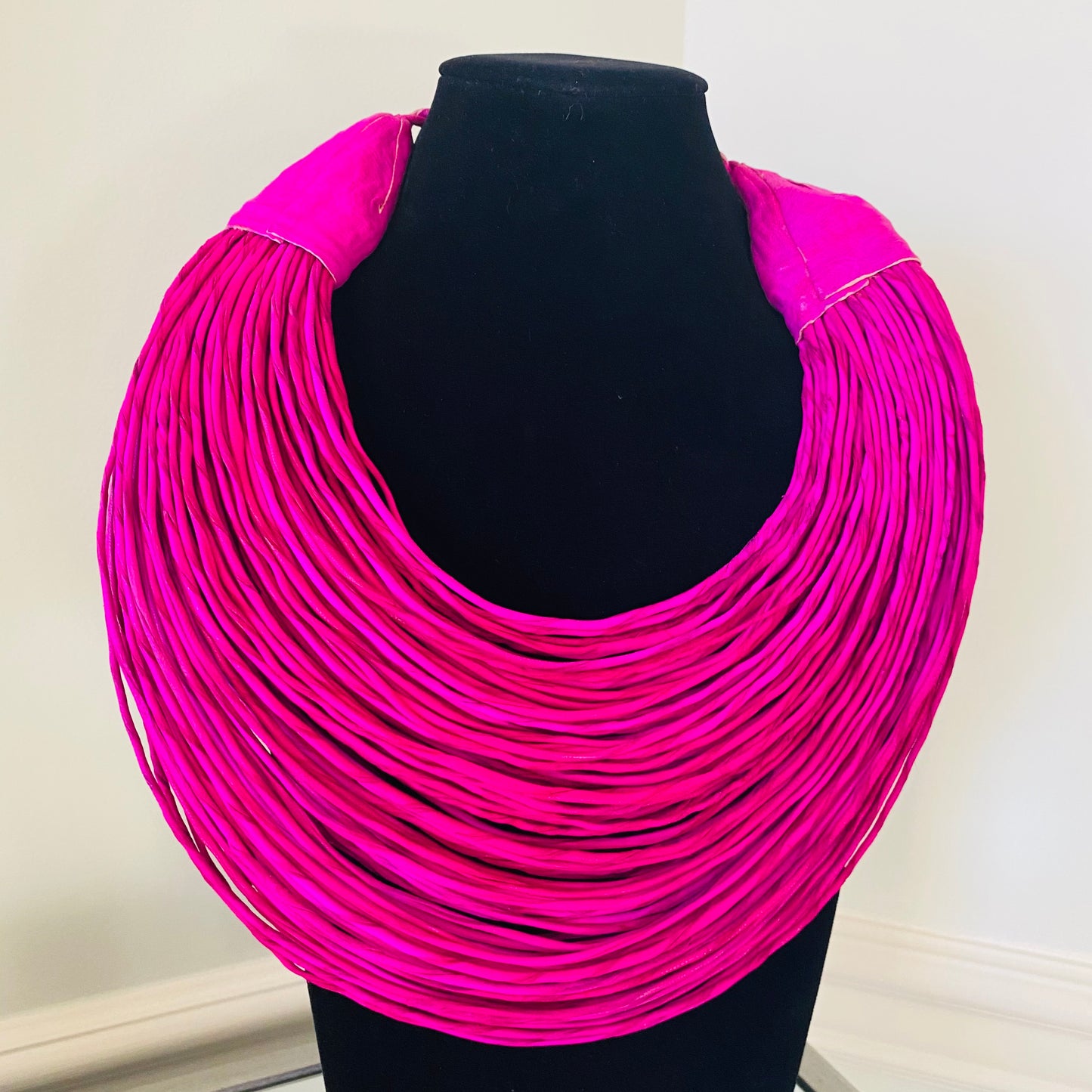 Raffia Necklaces