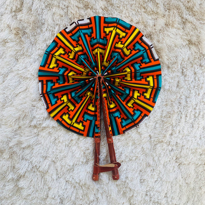 Ankara Fans - Foldable