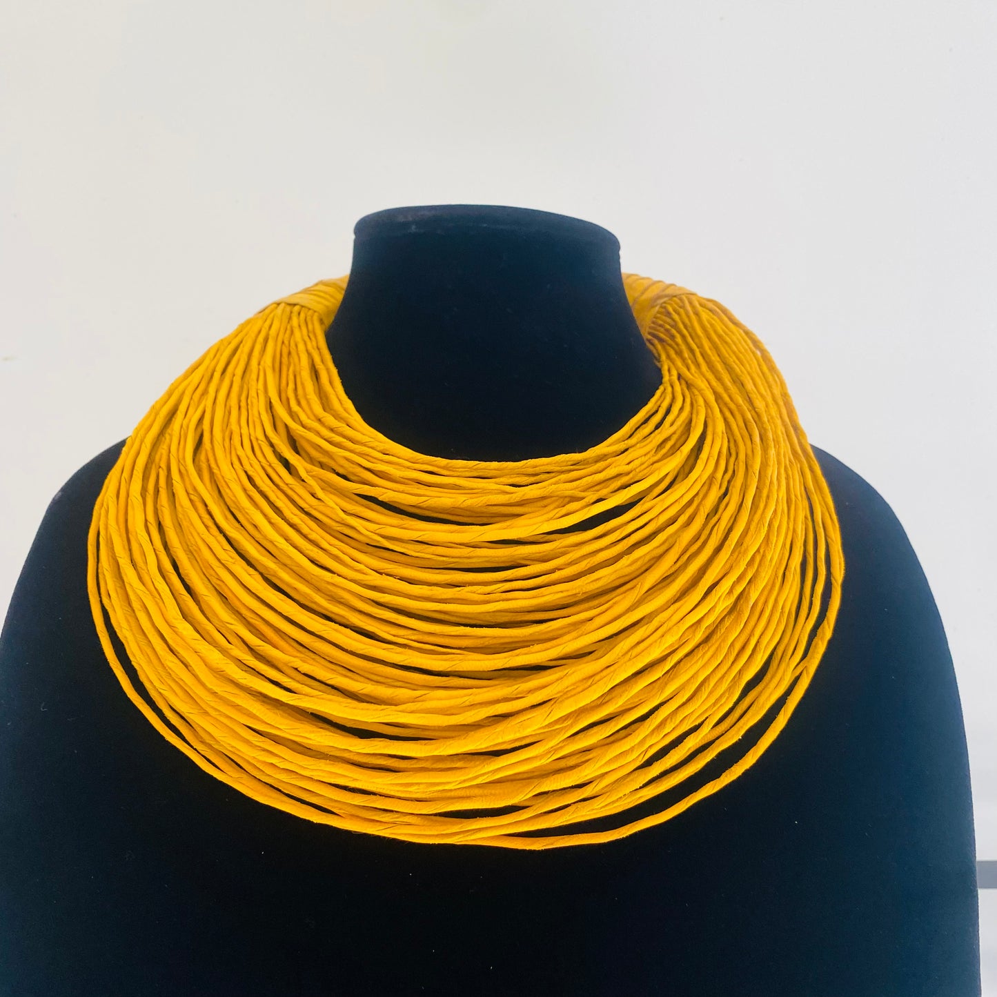 Raffia Necklaces