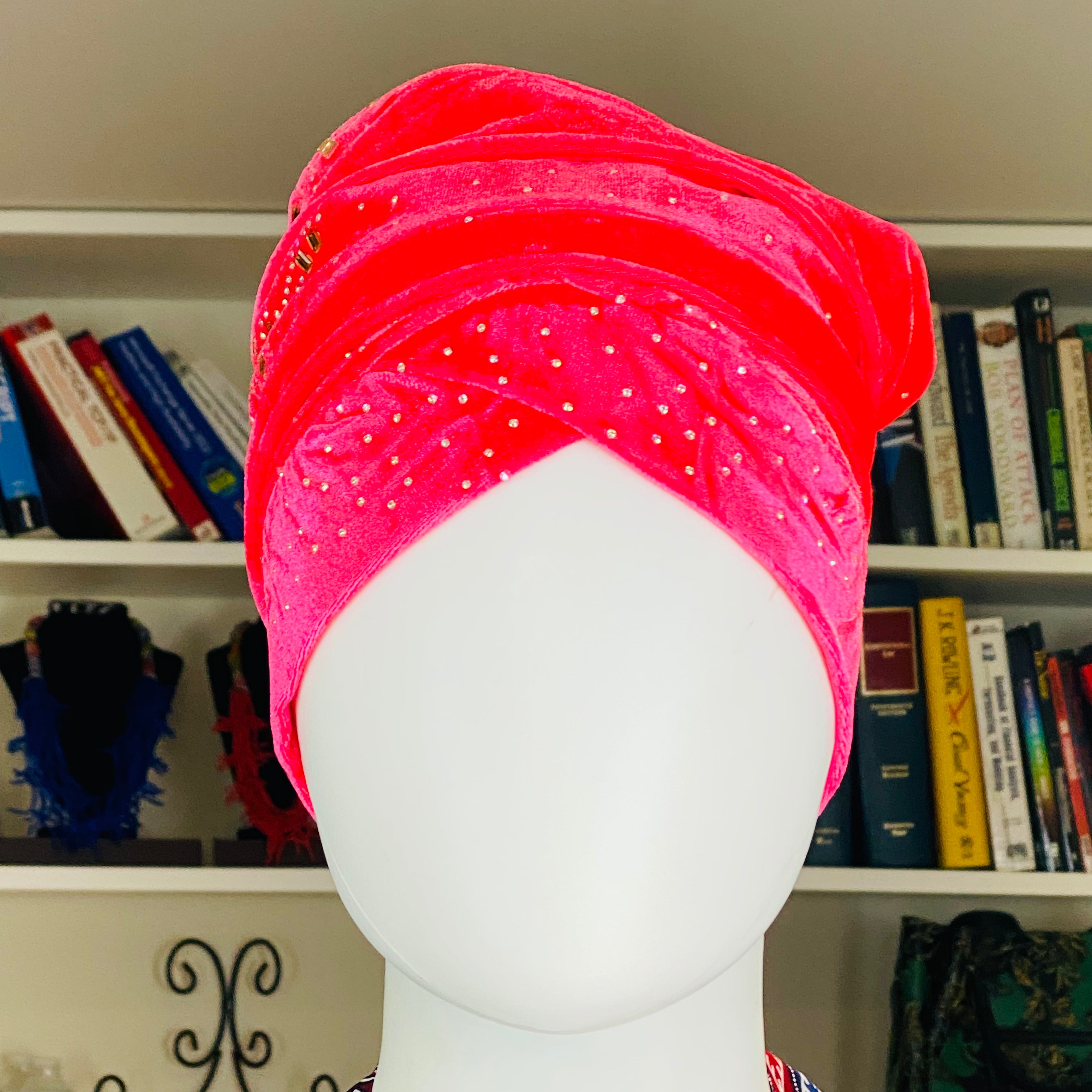 Velvet Turban Headwrap