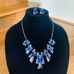 Load image into Gallery viewer, The Steffi Necklace w/ Earrings
