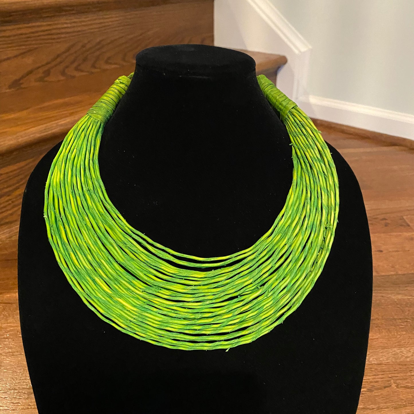 Raffia Necklaces