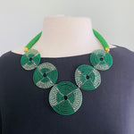 Load image into Gallery viewer, Circle of Life Necklace w/ Earrings
