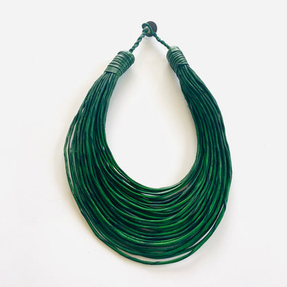 Raffia Necklaces