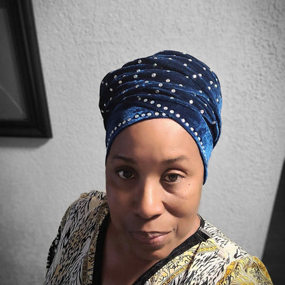 Velvet Turban Headwrap