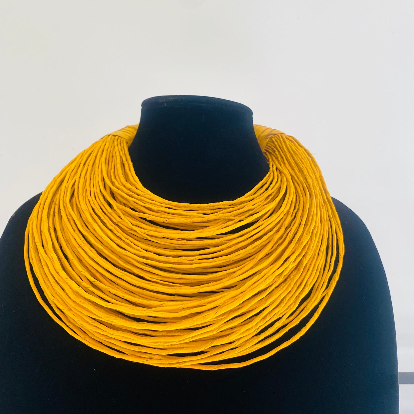 Raffia Necklaces