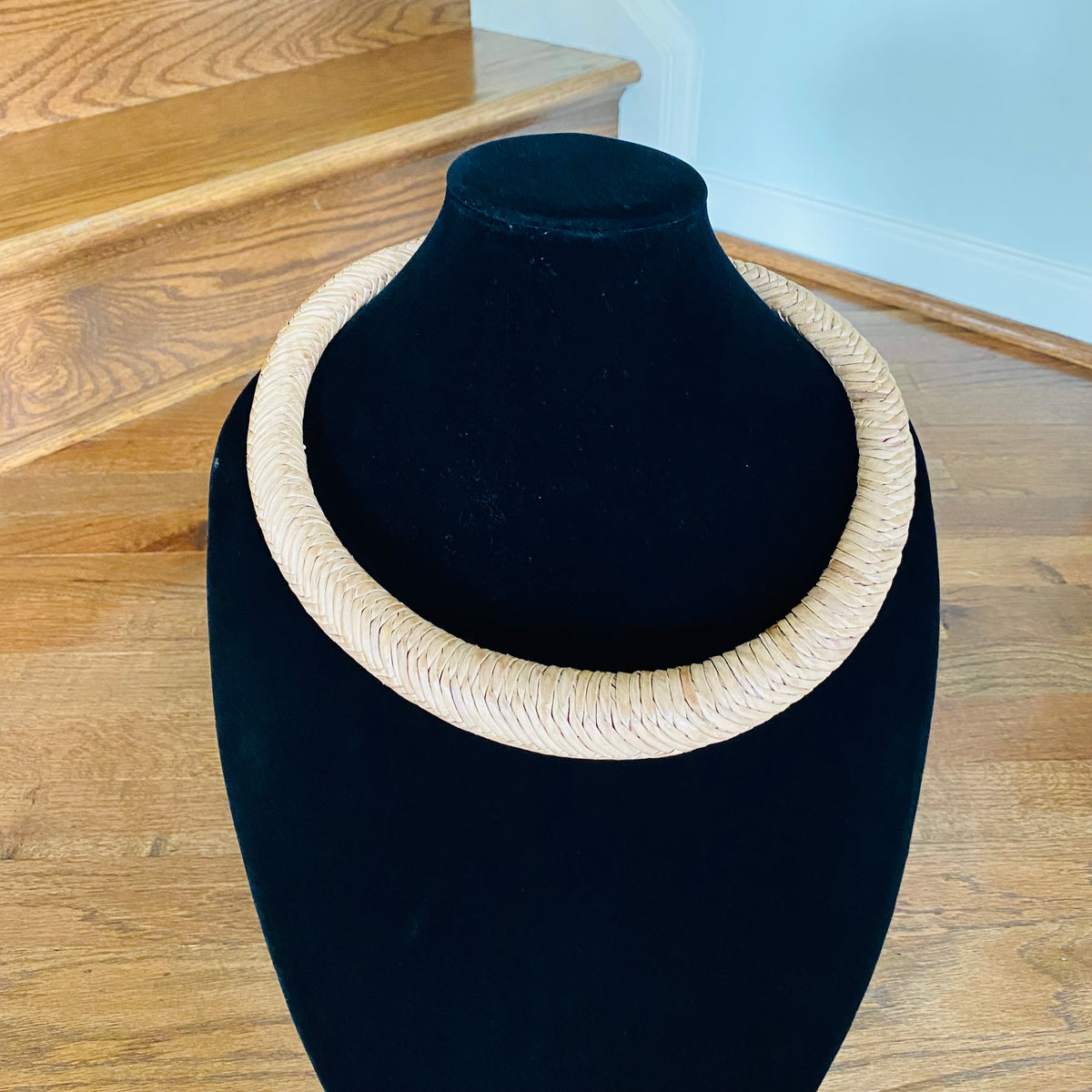 Jumbo Leather Choker – African necklace – view 22