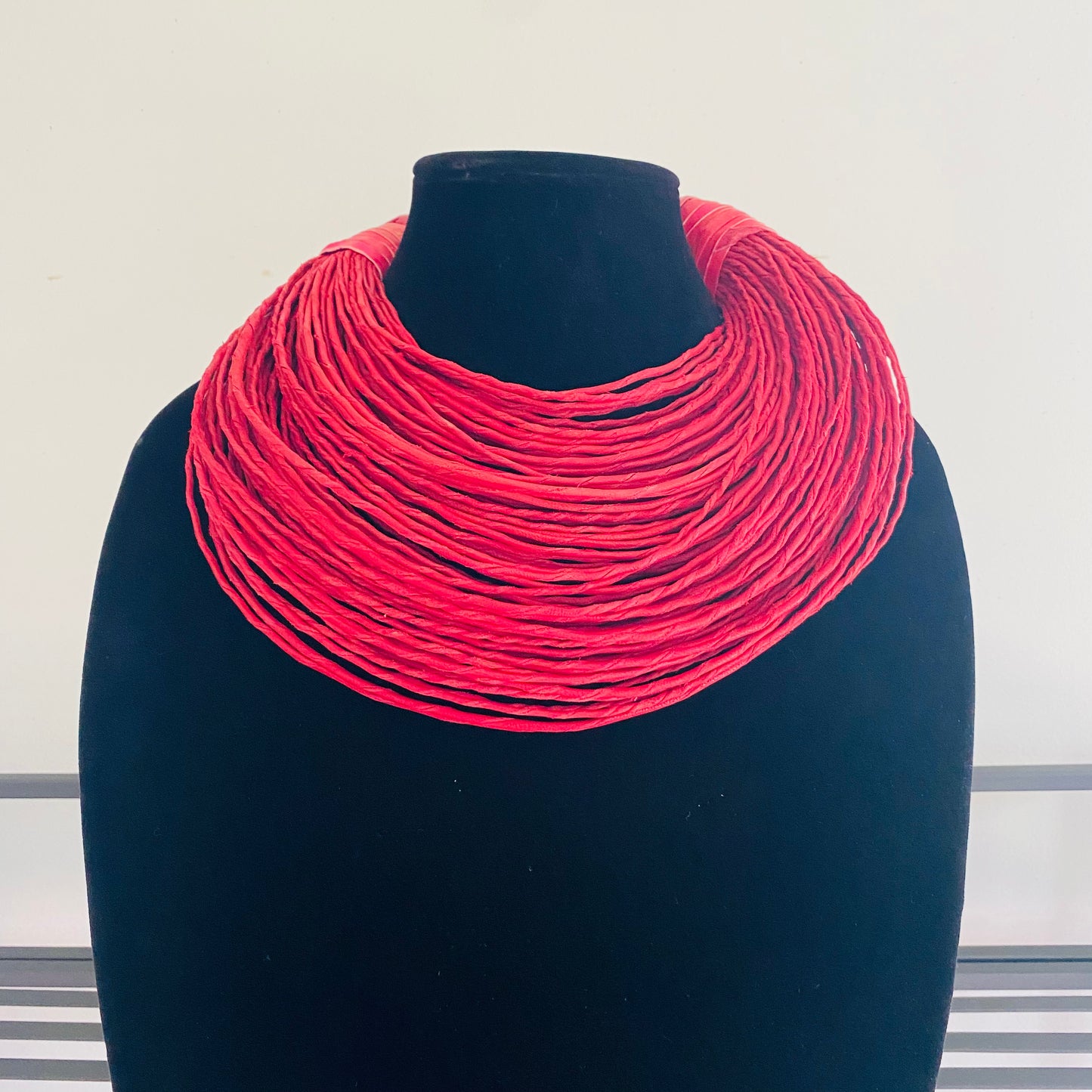 Raffia Necklaces