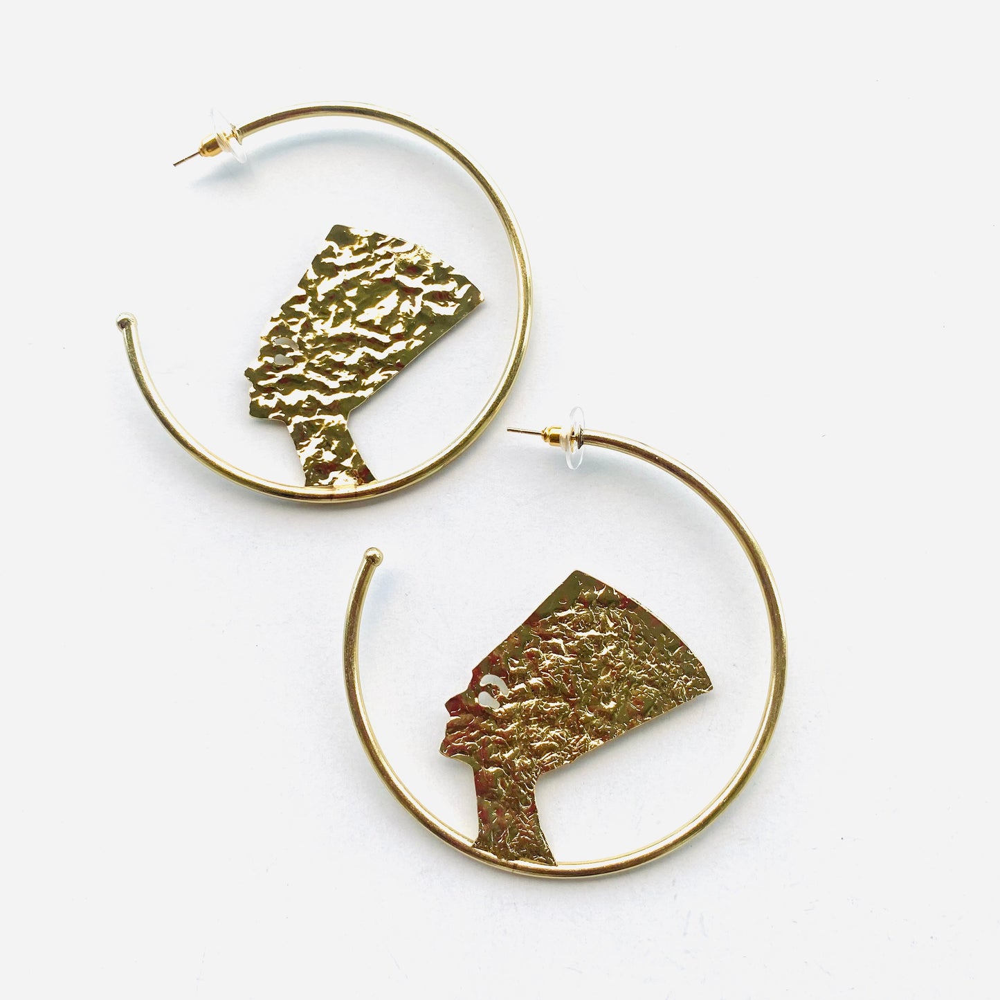 Statement Brass Earrings