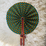 Load image into Gallery viewer, Ankara Fans - Foldable
