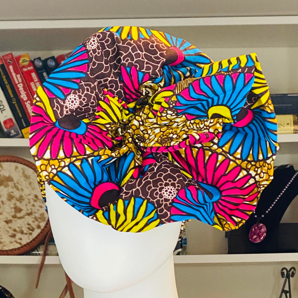 Ankara Turbans - Pre-tied/Slip-on – African headwrap – view 22