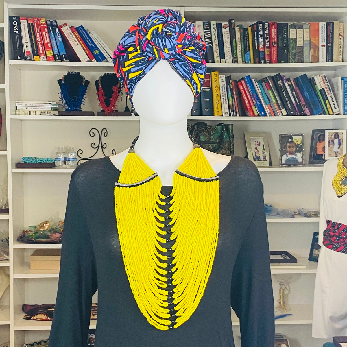 Satin Lined Turbans – African headwrap – view 17
