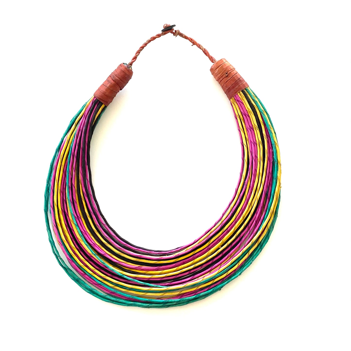 Raffia Necklaces