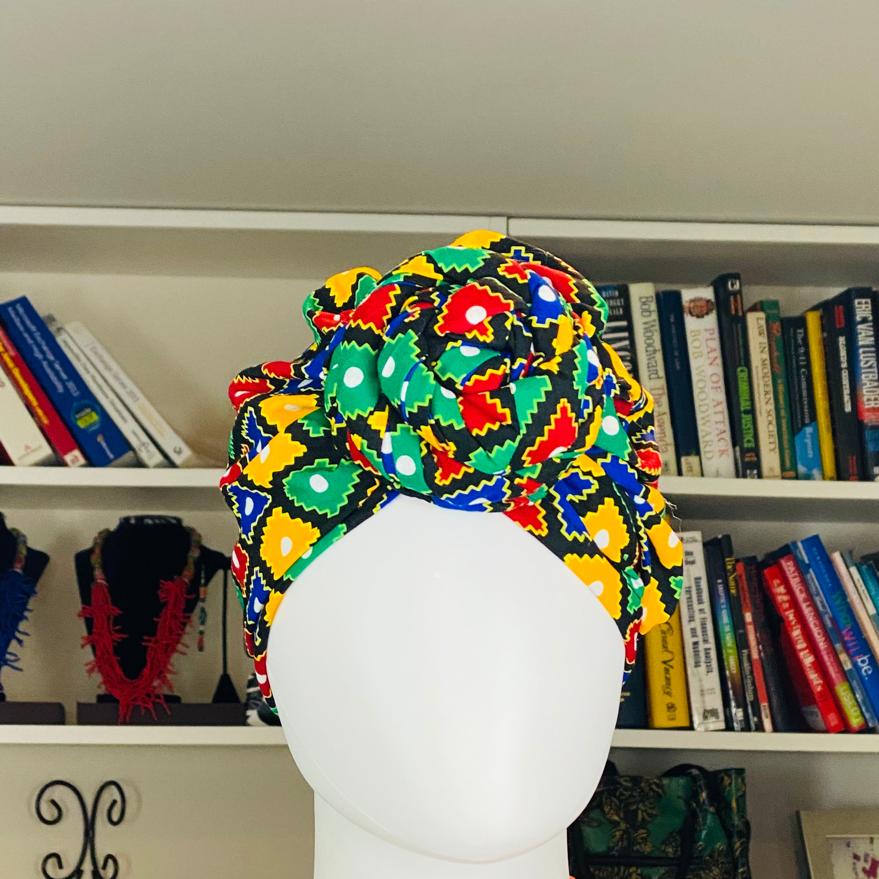 Satin Lined Turbans – African headwrap – view 8