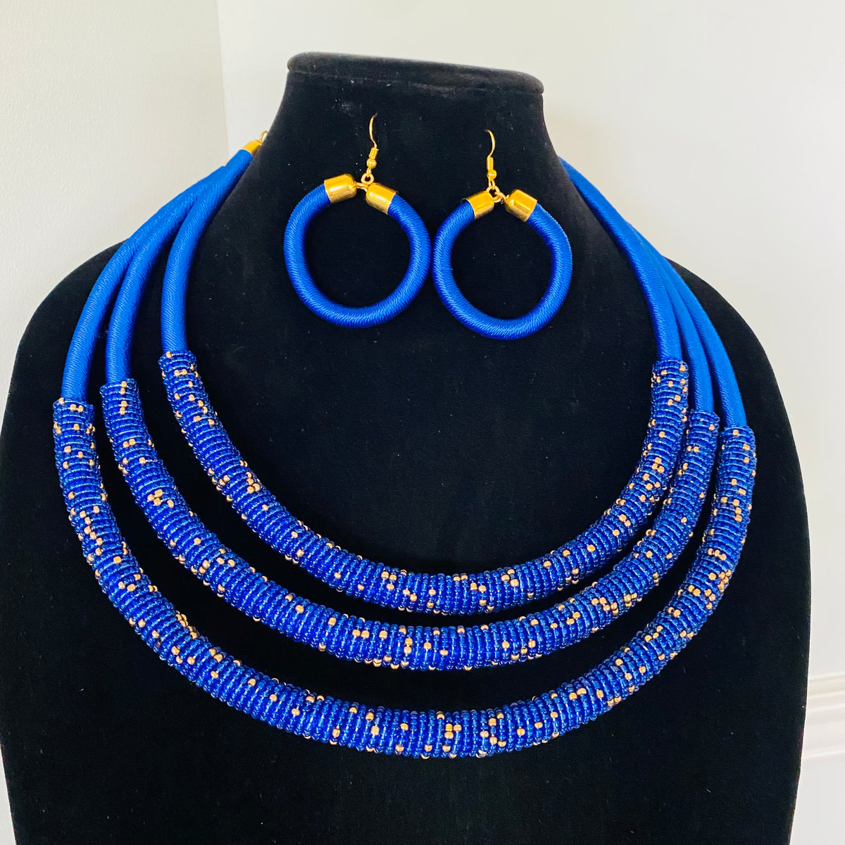The Grace Necklace w/ earrings – view 4