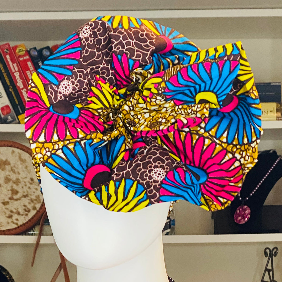Ankara Turbans - Pre-tied/Slip-on – African headwrap – view 15