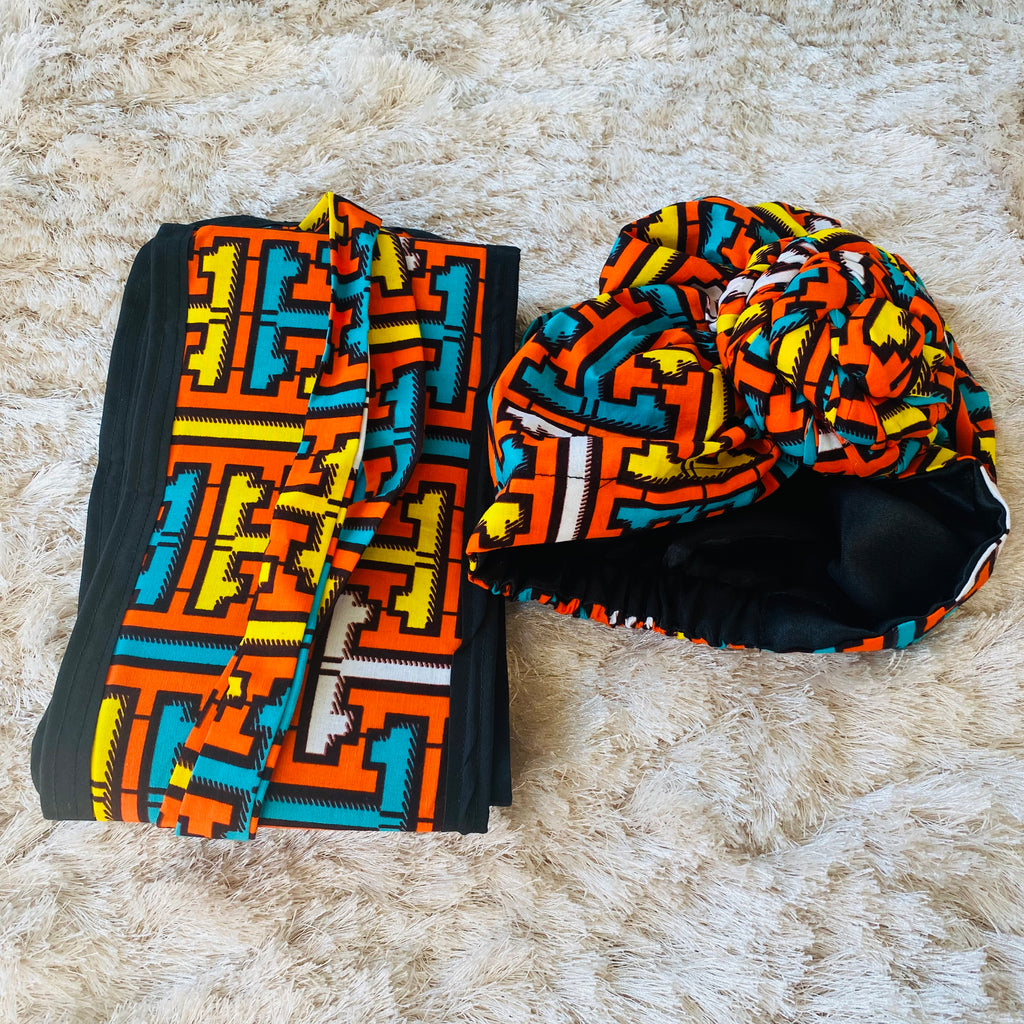 Turban Bundle – African headwrap – view 3