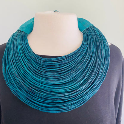 Raffia Necklaces