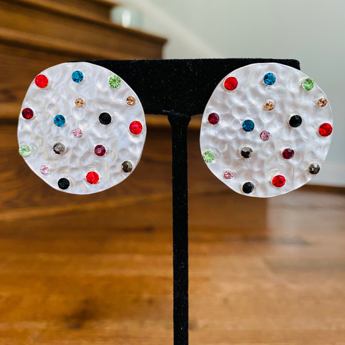 Charlene Oversized Studs – African earrings