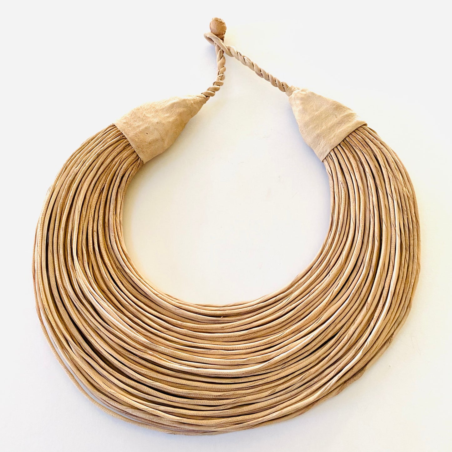 Raffia Necklaces