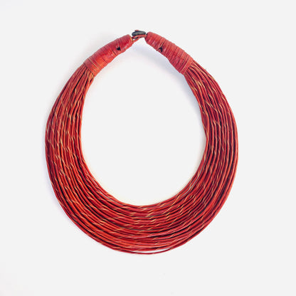 Raffia Necklaces