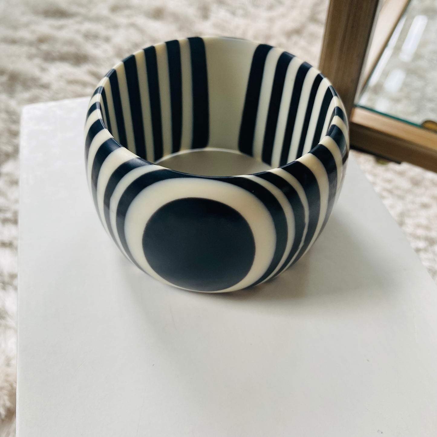 Ebony and Ivory Bangles