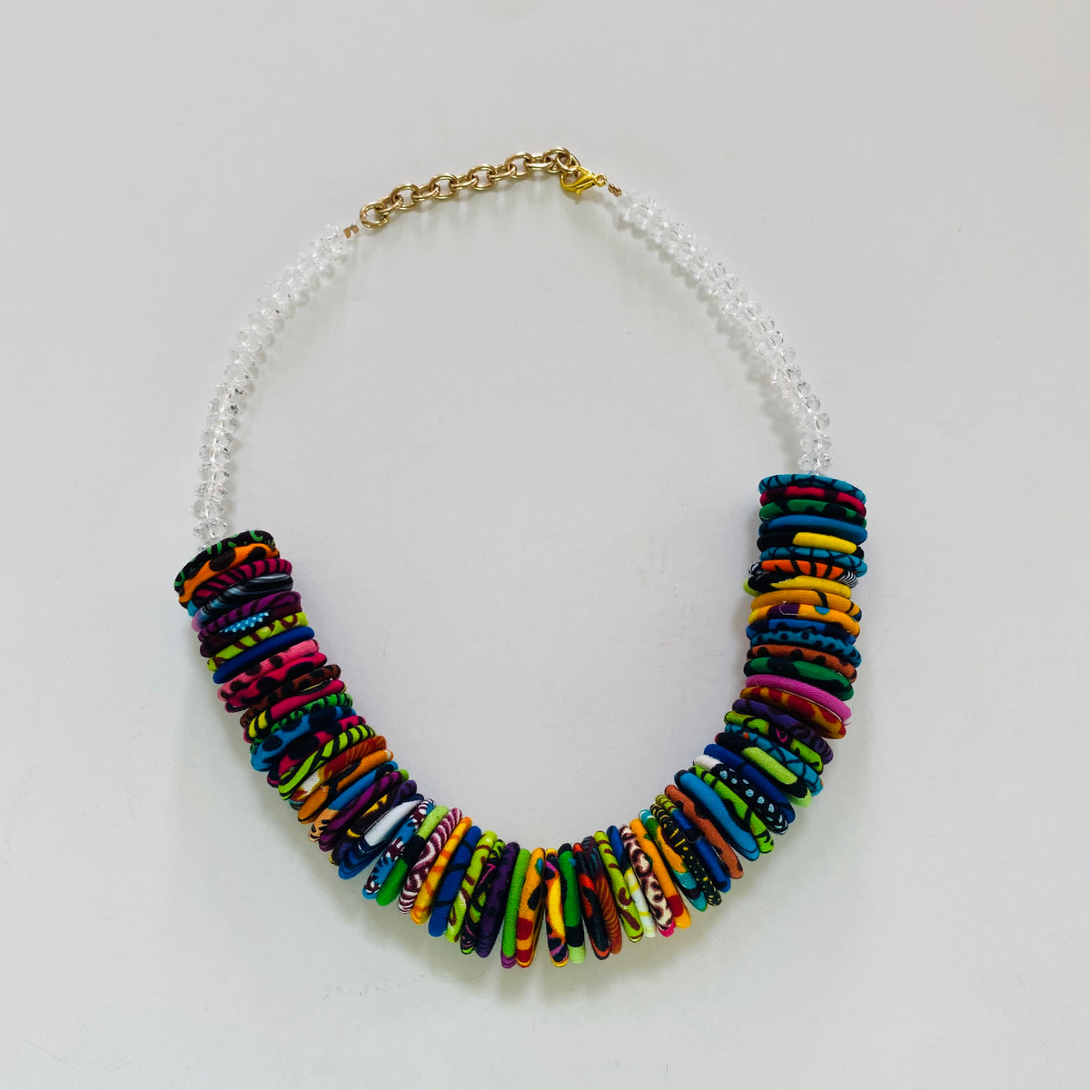 Chunky Button Necklace – view 3