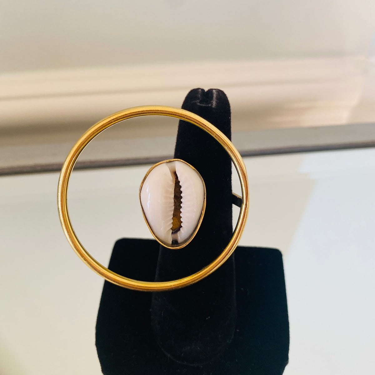 Cowrie Shell Adjustable Rings – view 12