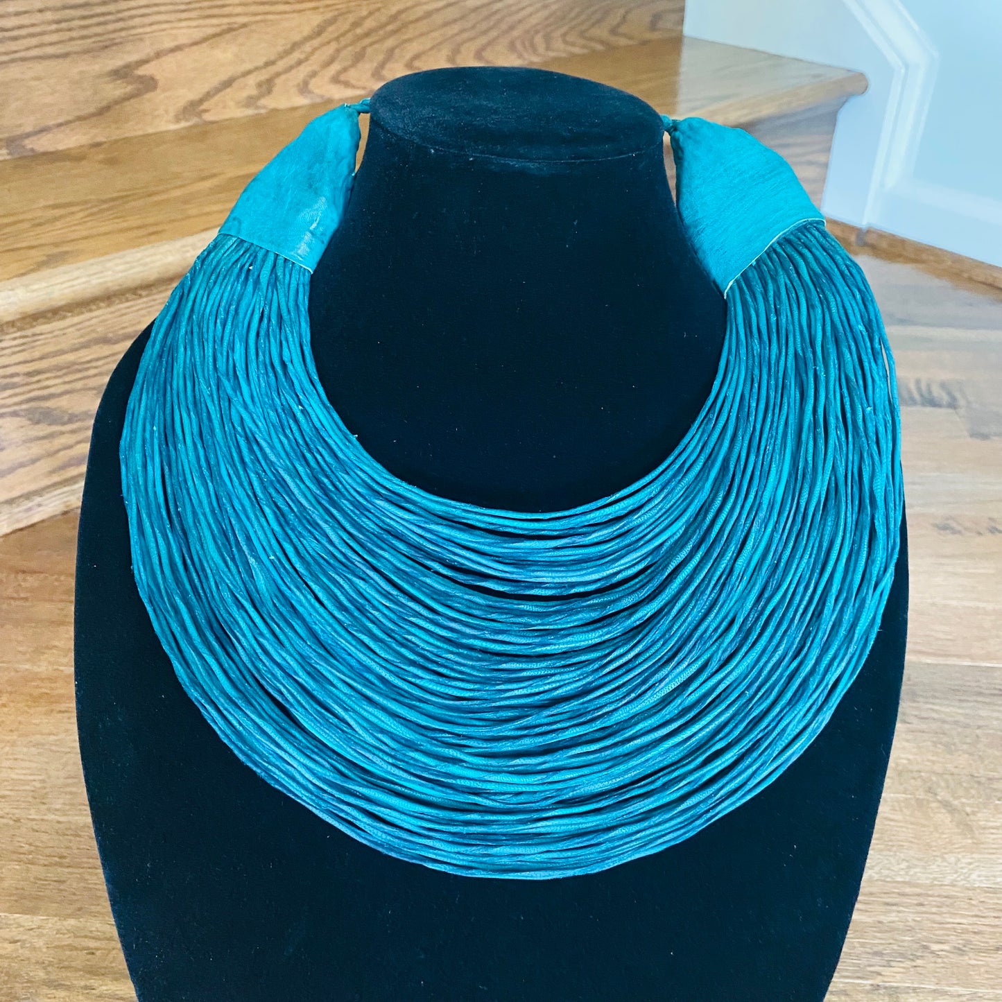 Raffia Necklaces