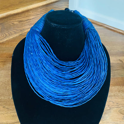 Raffia Necklaces