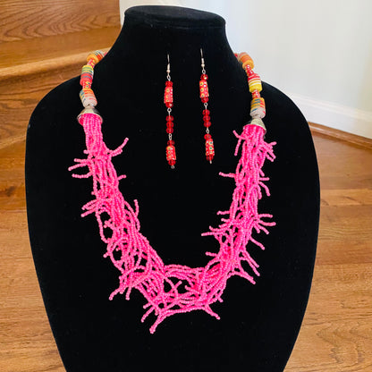 Electra Necklace w/ earrings