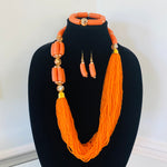 Load image into Gallery viewer, Regal African Necklace Sets
