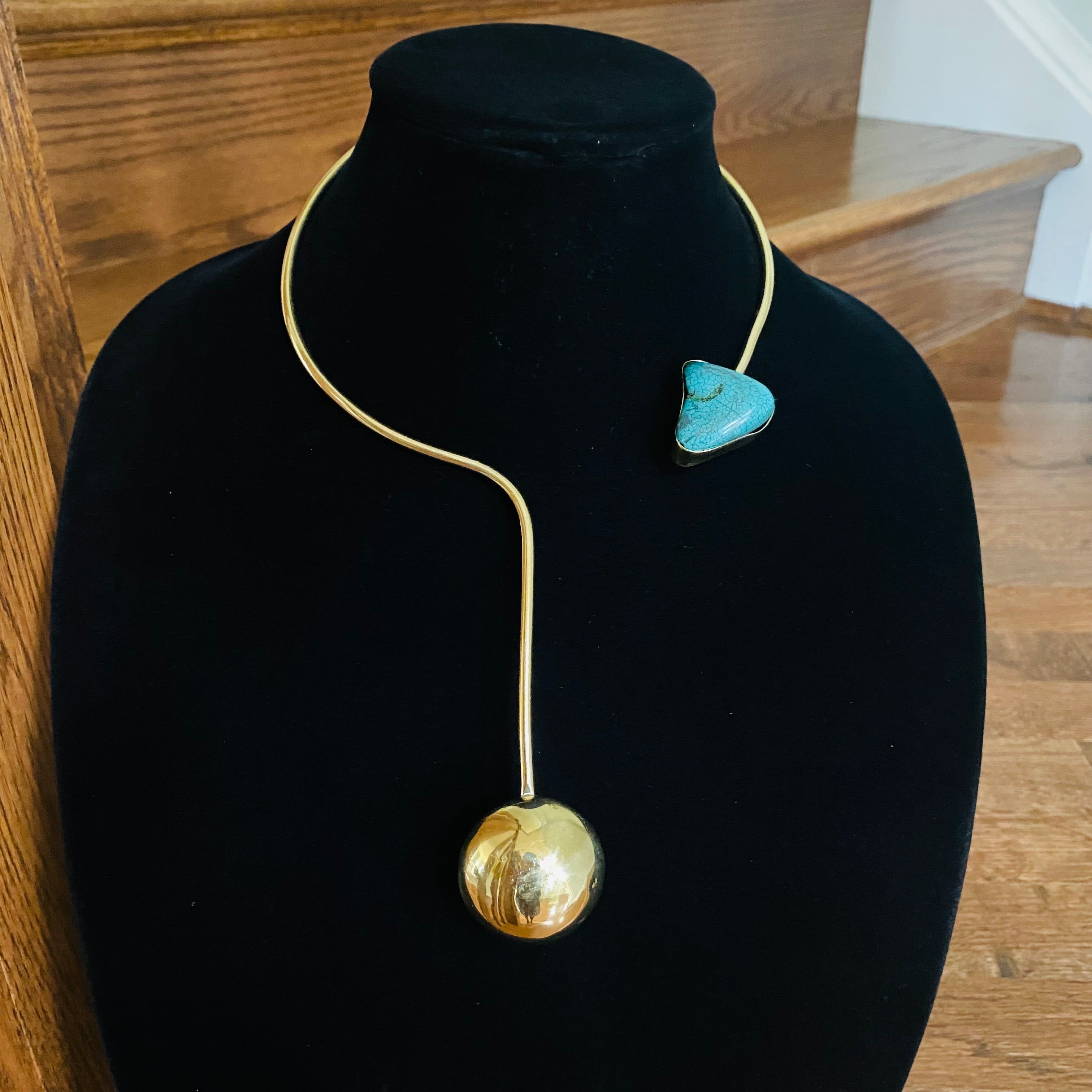 Turquoise Serpent Necklace