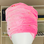 Load image into Gallery viewer, Velvet Turban Headwrap
