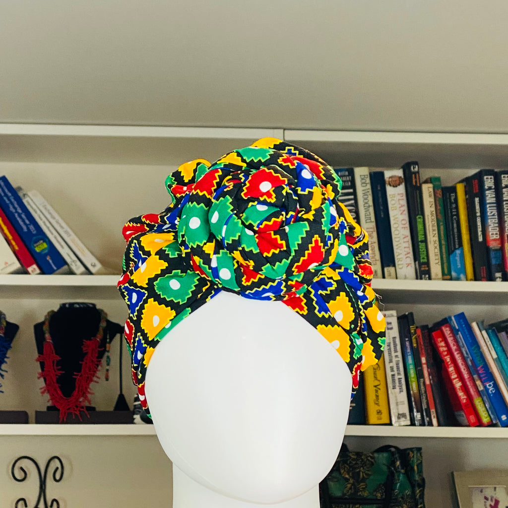 Satin Lined Turbans – African headwrap – view 9