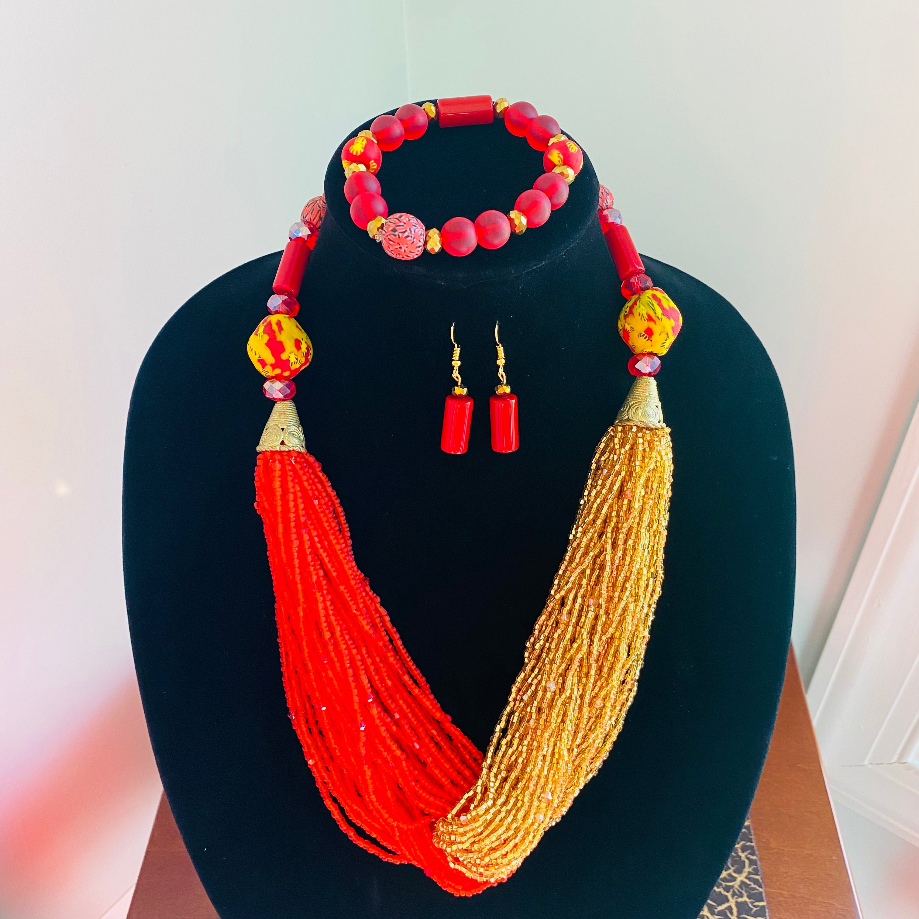 Regal African Necklace Sets – view 5