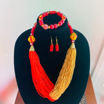 Load image into Gallery viewer, Regal African Necklace Sets
