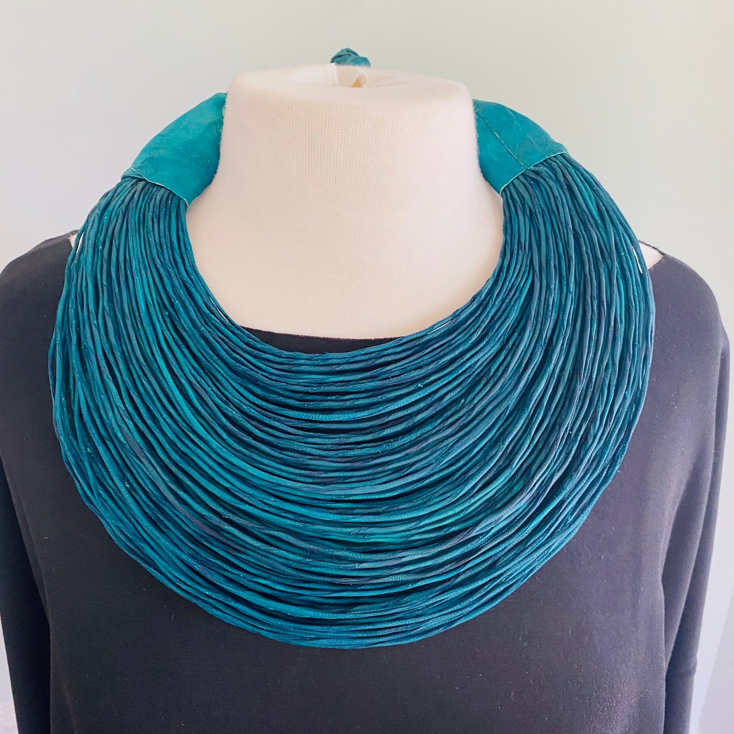 Raffia Necklaces