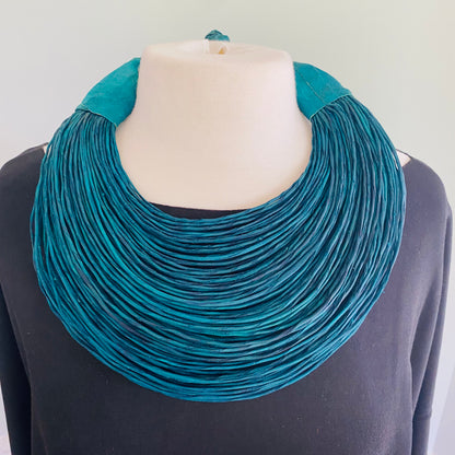 Raffia Necklaces