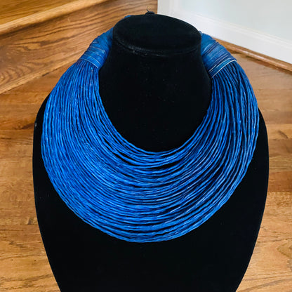 Raffia Necklaces