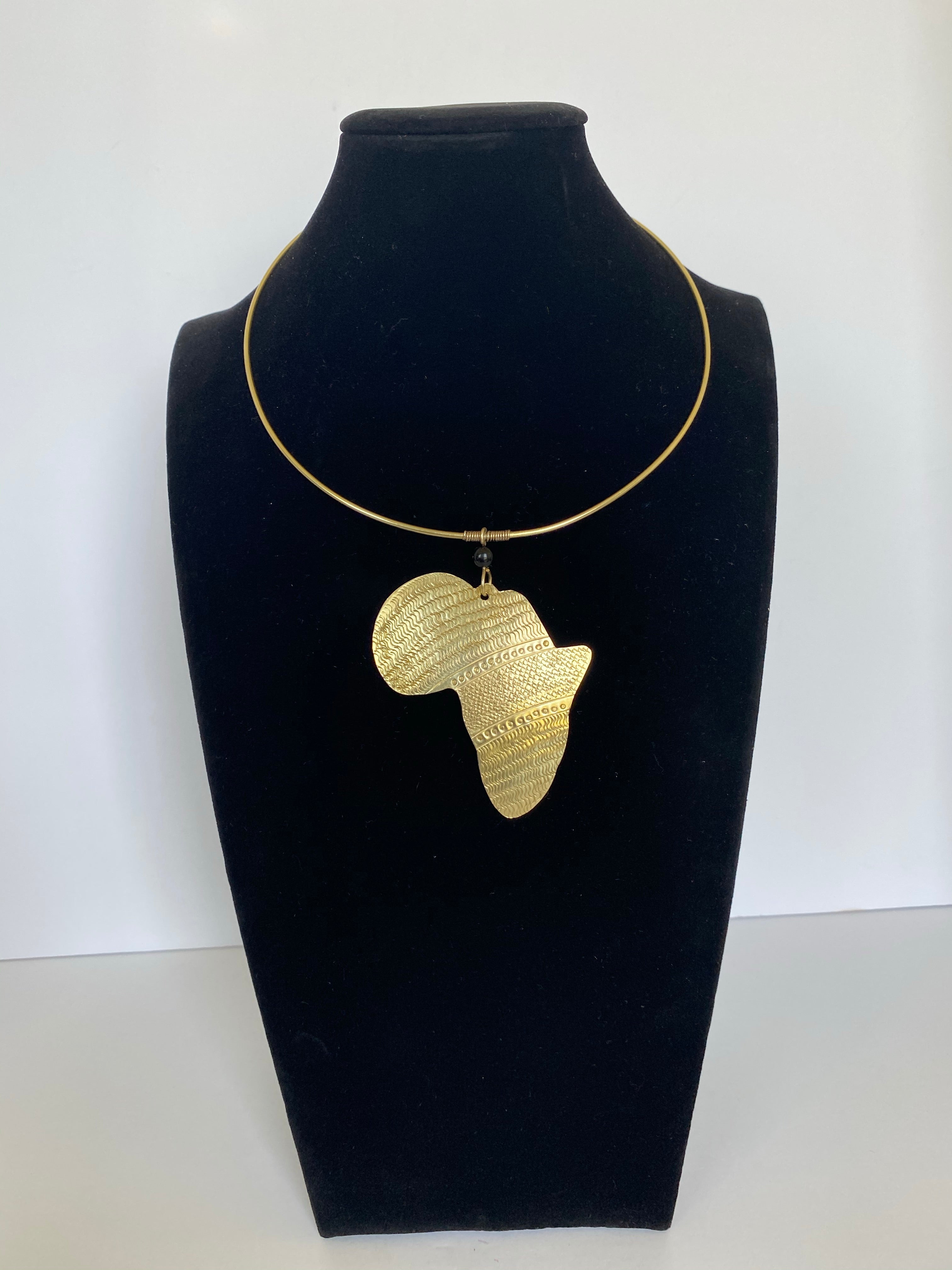 Millie’s Signature Map of Africa Choker
