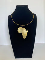 Load image into Gallery viewer, Millie’s Signature Map of Africa Choker
