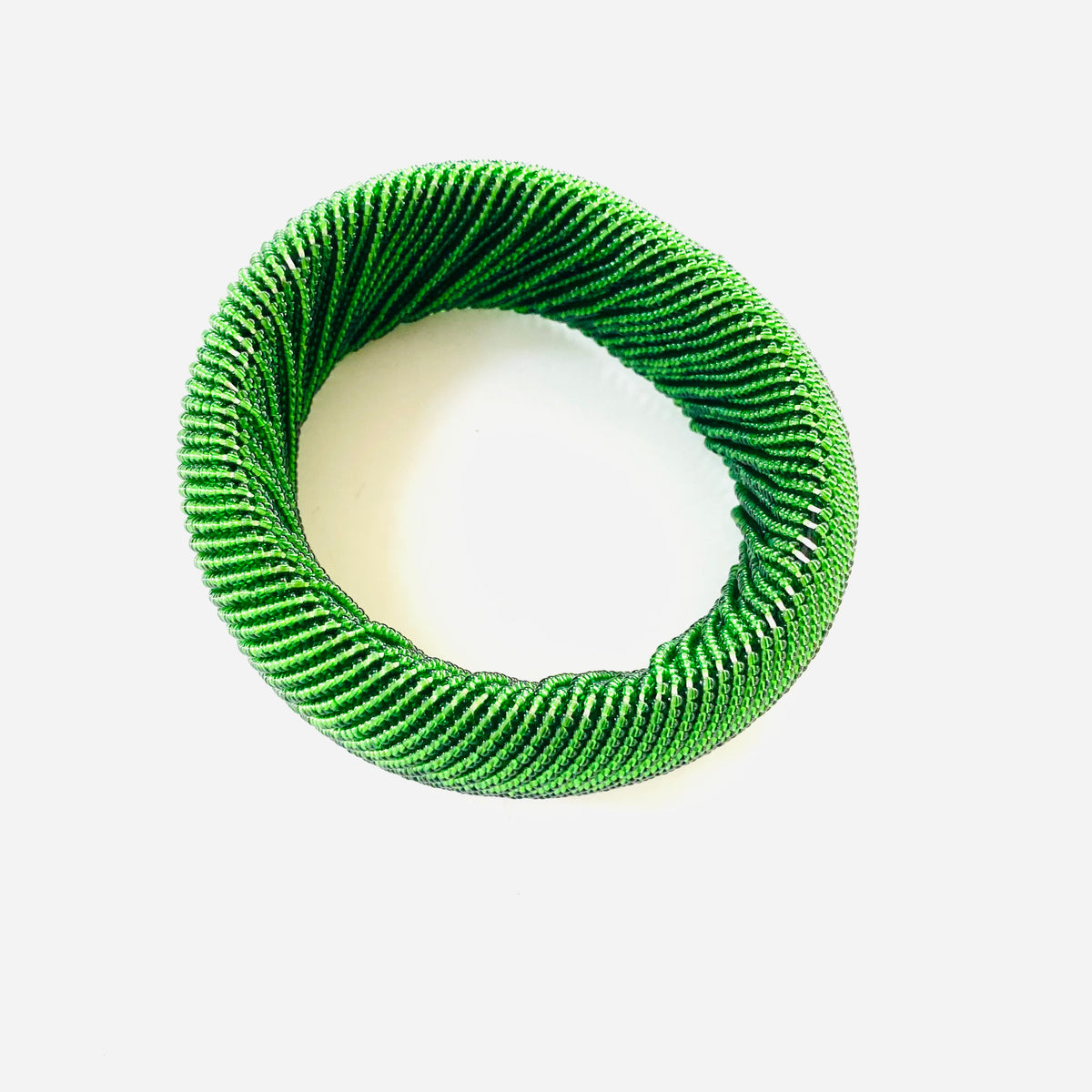 Curvy Girl Beaded Bangle – African bracelet – view 2