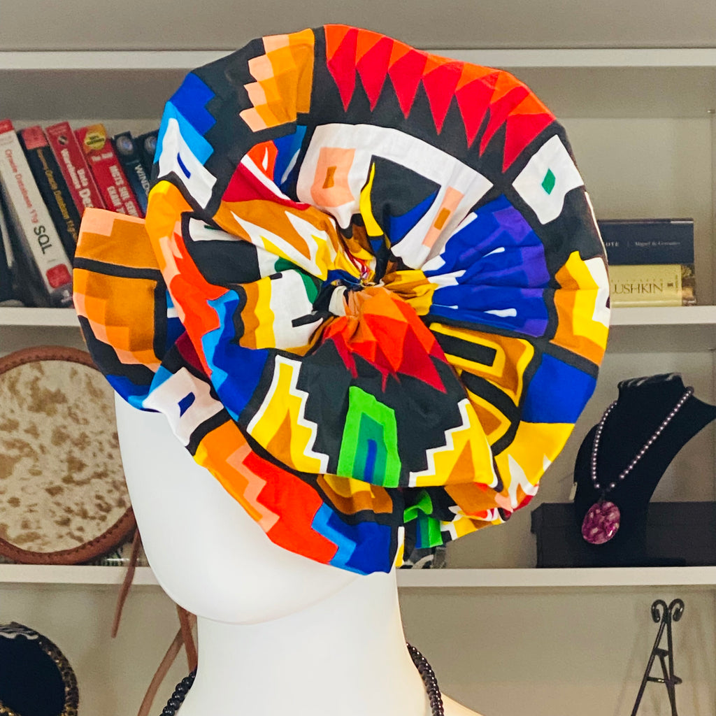 Ankara Turbans - Pre-tied/Slip-on – African headwrap – view 17
