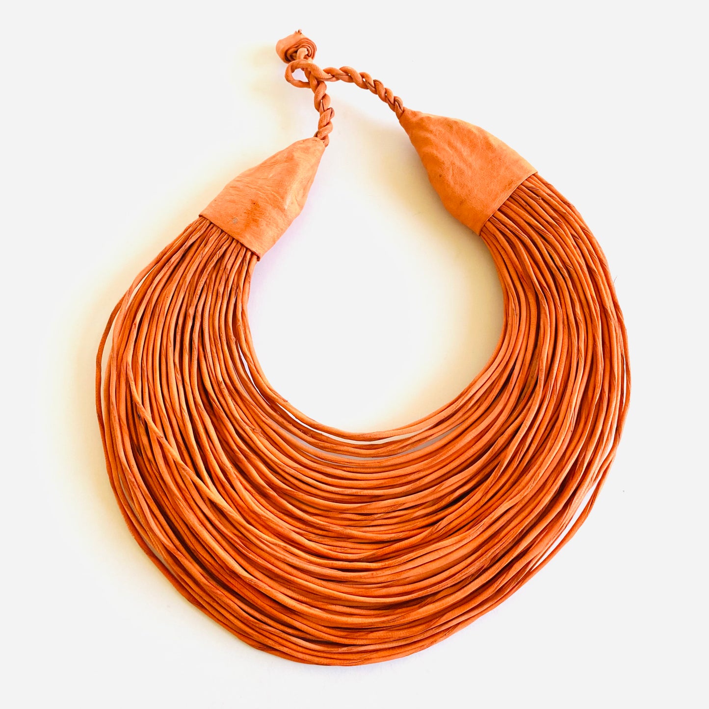 Raffia Necklaces