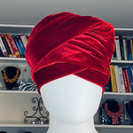 Load image into Gallery viewer, Velvet Turban Headwrap
