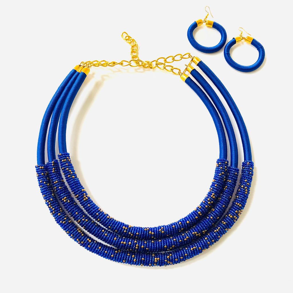 The Grace Necklace w/ earrings – view 5